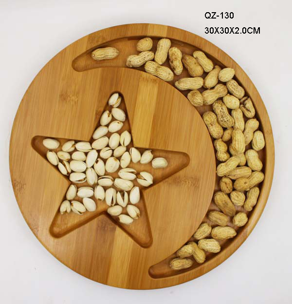 Bamboo fruit tray 