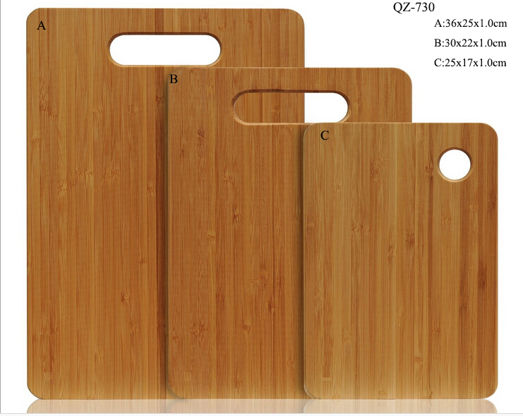 Bamboo chopping board set