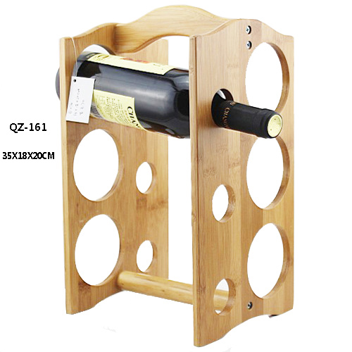 Bamboo wine rack