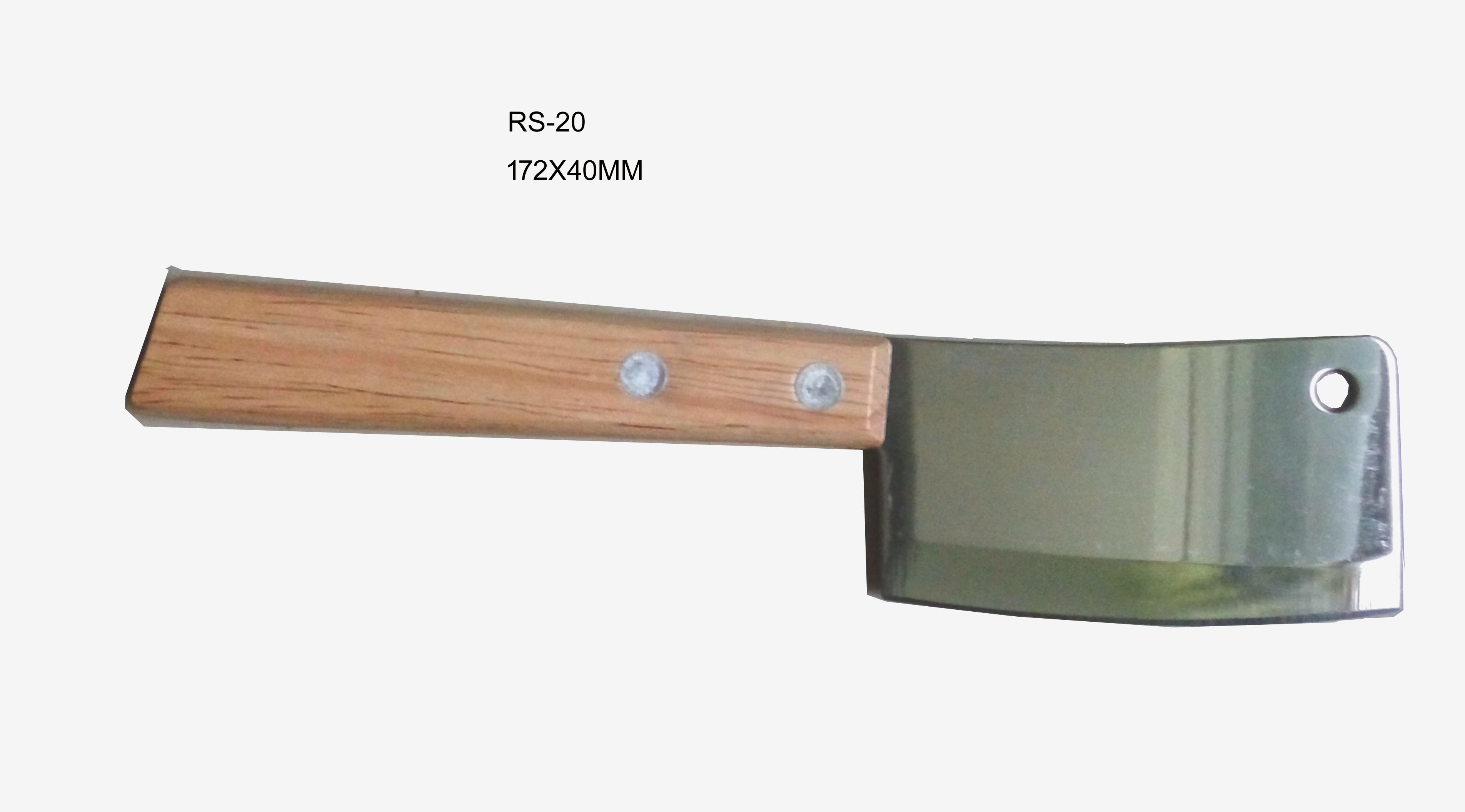 cheese knife with bamboo hanlde